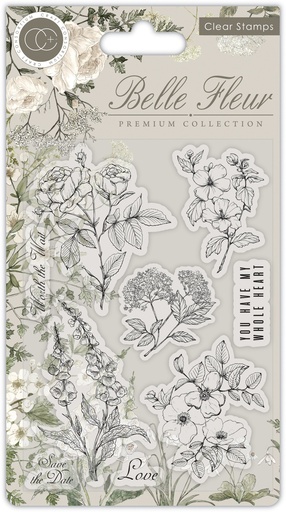 Craft Consortium Clear Stamps Belle Fleur - Belle Fleur