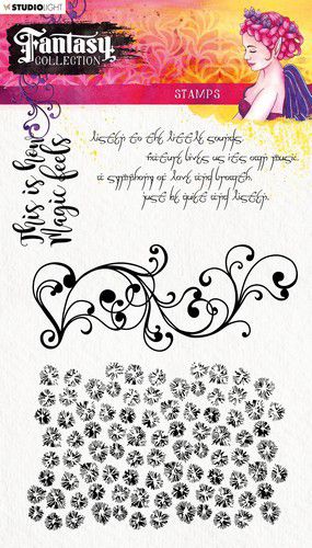 Studio Light Clear Stamps A5 - Element Fantasy Collection 2.0 nr. 445