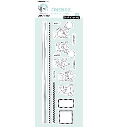 Studio Light Clear Stamp Friendz nr.348