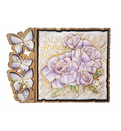 Studio Light  Clear Stamps - SL-GR-STAMP401 Roses Grunge