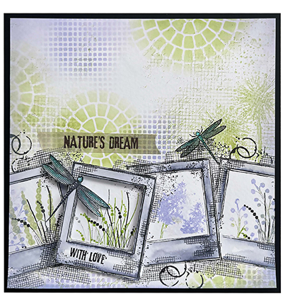 Studio Light Clear Stamps By Hazel Eaton Natures Dream - Wild Meadow nr. 524