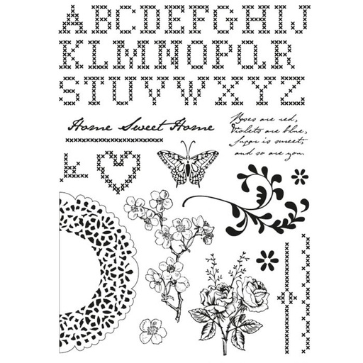 Marianne Design Clear Stamps - Eline's Cross Stitch