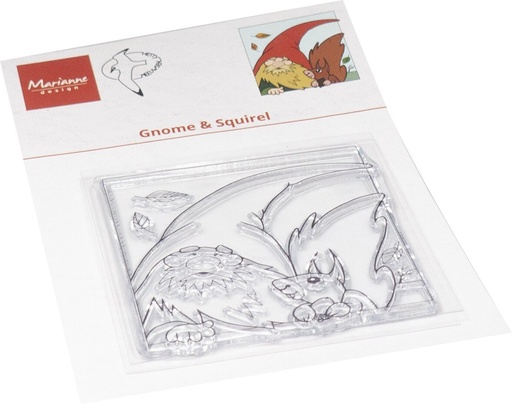 Marianne Design Clear Stamps - Hetty's Gnome & Squirrel