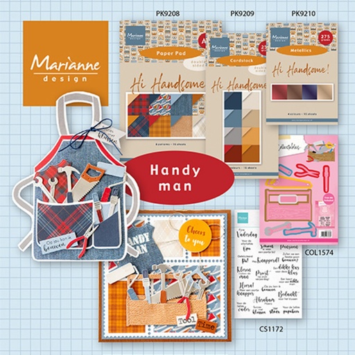 Marianne Design Clear Stamps - CS1172 Voor de Man