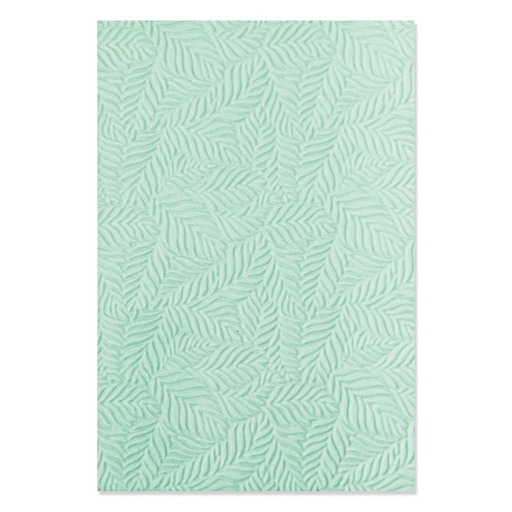 Sizzix 3D Textured Impressions Embossing Folder - 665357 Leaf Pattern