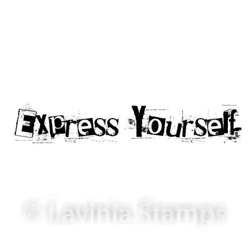 Lavinia Clear Stamps - LAV521 Express Yourself