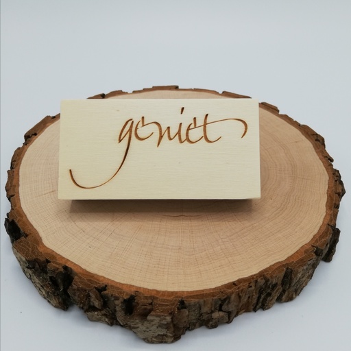 a Lut of stamps Wood Stamp - aLos039 Geniet