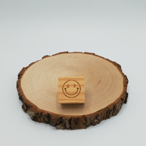 a Lut of stamps Wood Stamp - aLos201Lg Smiley