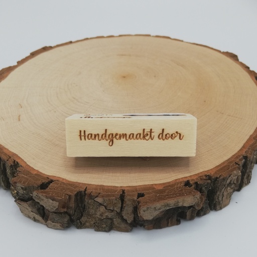 a Lut of stamps Wood Stamp - aLos215 Handgemaakt door