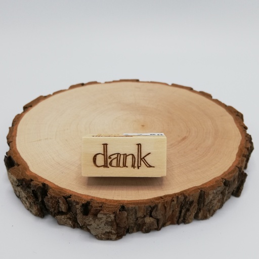 a Lut of stamps Wood Stamp - aLos225 Dank