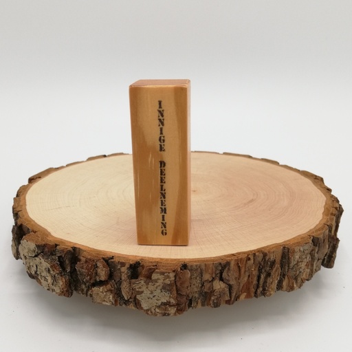 a Lut of stamps Wood Stamp - aLos031Sm Innige deelneming verticaal