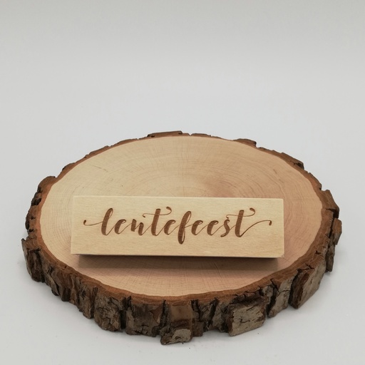 a Lut of stamps Wood Stamp - aLos160 Lentefeest