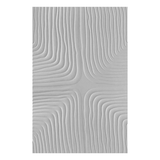Spellbinders 3D Embossing Folder Modern Botanicals - E3D-124 Lined Corners