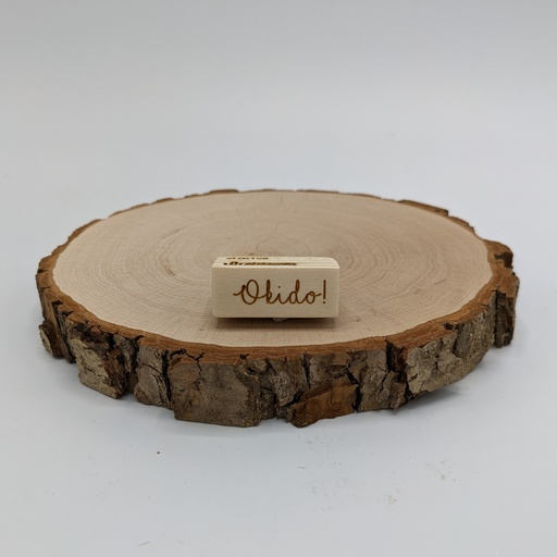 a Lut of stamps Wood Stamp - aLos196 Okido!