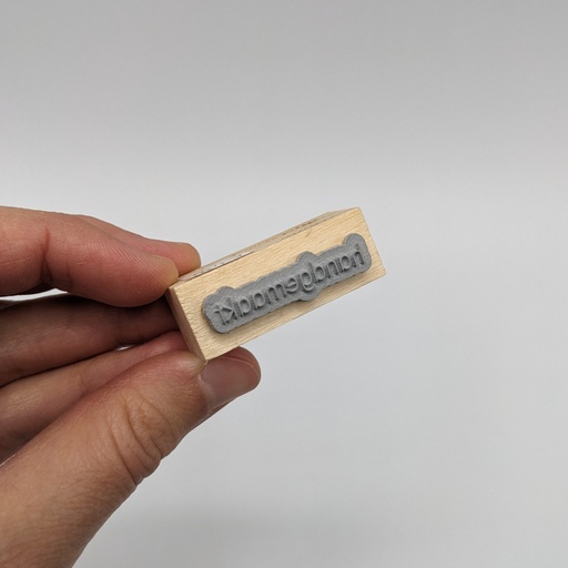 a Lut of stamps Wood Stamp - aLos264 Handgemaakt