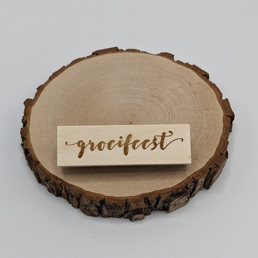 a Lut of stamps Wood Stamp - aLos270 Groeifeest