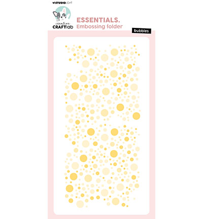 Studio Light Embossing Folders Creative Craftlab Essentials - Bubbles