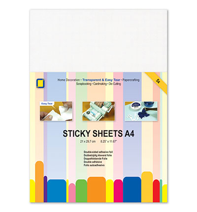 JEJE Produkt - Sticky Sheets A4 5/Pkg