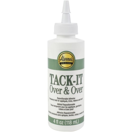 Aleene's Tack-It Over & Over Liquid Glue 4oz (118ml)