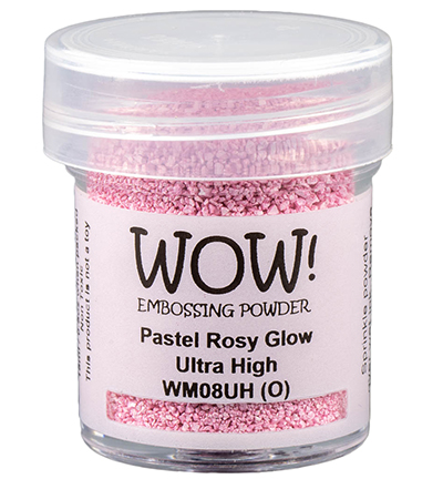 WOW! Embossing Powder 15 ml - WM08UH Opaque Pastel Rosy Glow Ultra High