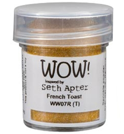 WOW! Embossing Powder 15 ml -  Mixed Media Emb. Powder, French Toast *Seth Apter Exclusive*