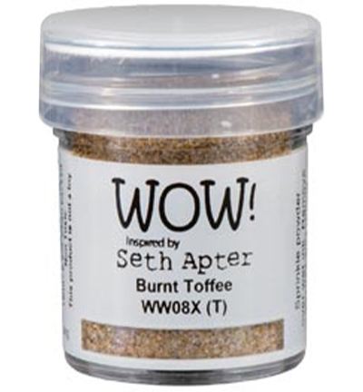 WOW! Embossing Powder 15 ml -  Mixed Media Emb. Powder, Burnt ToÔ¨Äee *Seth Apter Exclusive*