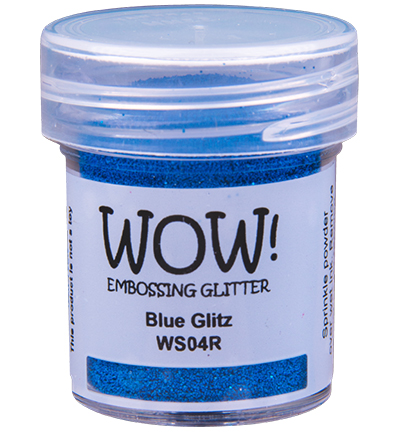 WOW! Embossing Powder 15ml - WS04R Blue Glitz