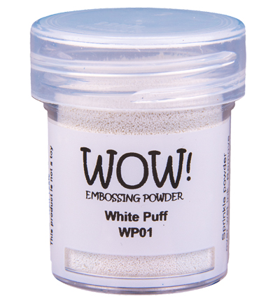 WOW! Embossing Powder 15 ml - PuÔ¨Ä Colours White