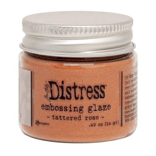 Tim Holtz Distress Embossing Glaze - Tattered rose