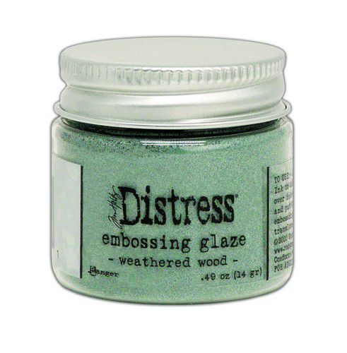 Tim Holtz Distress Embossing Glaze - Weathered Wood