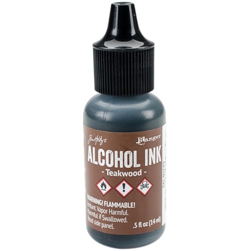 Tim Holtz Alcohol Ink 15ml - Teakwood