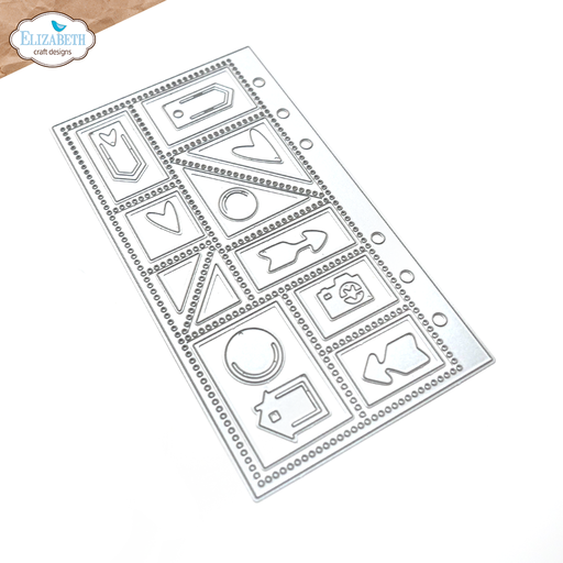 Elizabeth Craft Designs Cutting Dies - 2103 Sidekick Essentials 31 Postage Stamp Page