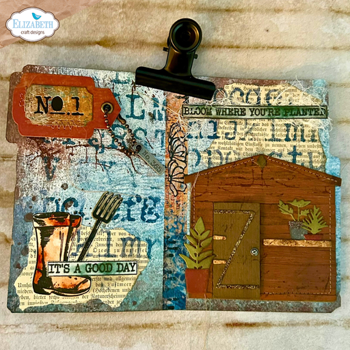 Elizabeth Craft Designs Cutting Dies In the Garden - 2265 Shed