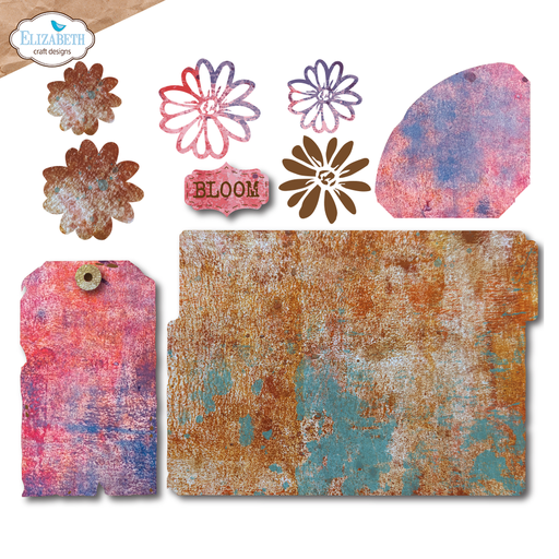 Elizabeth Craft Designs Cutting Dies In the Garden - 2263 Bloom File Folder