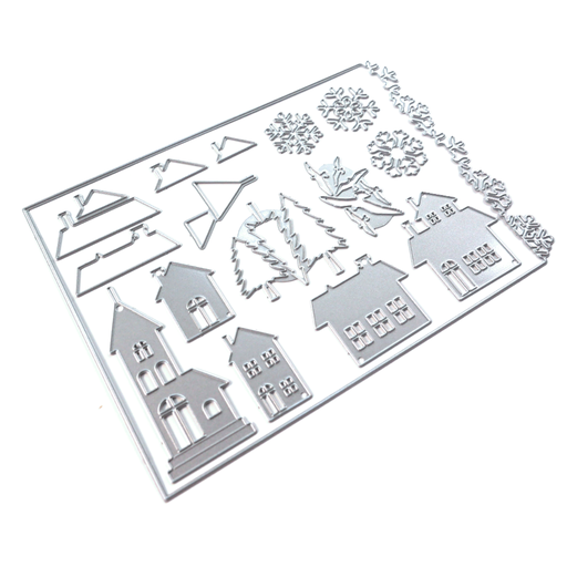 Elizabeth Craft Designs Cutting Dies - 2050 Snow village