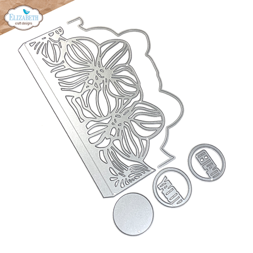 Elizabeth Craft Designs Cutting Dies - 2277 Borderpage with flowers