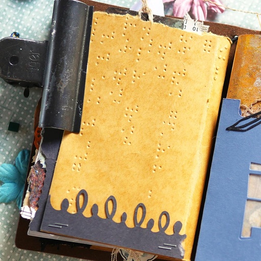 Elizabeth Craft Designs Cutting Dies - 1785 Junk Journal Extras