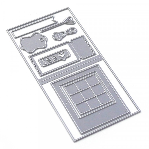 Elizabeth Craft Designs Cutting Dies - 1847 Polaroid Page