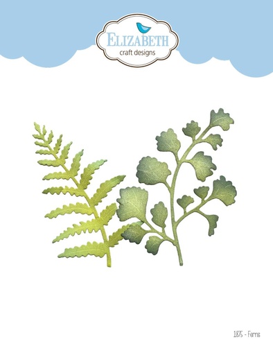 Elizabeth Craft Designs Metal Die - Ferns