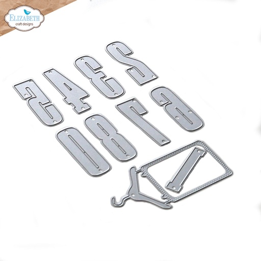 Elizabeth Craft Designs Cutting Dies - 1915 Large Numbers