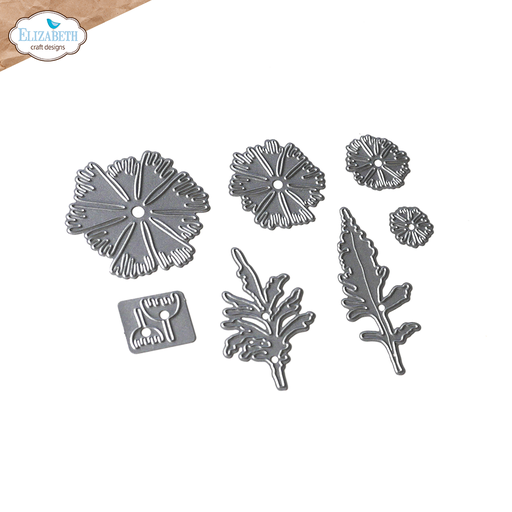 Elizabeth Craft Designs Cutting Dies - 1951 Florals 15