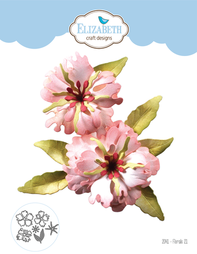 Elizabeth Craft Designs Cutting Dies - 2041 Florals 21
