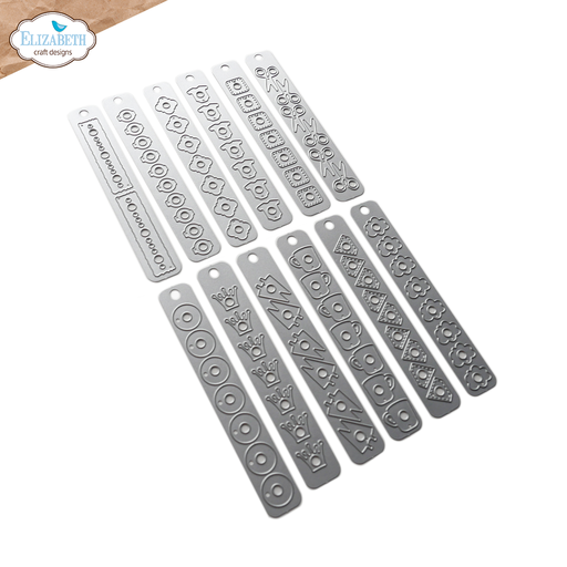 Elizabeth Craft Designs Metal Die - 1988 Reinforcement Pack 3