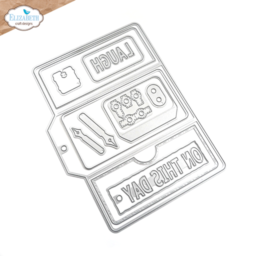 Elizabeth Craft Designs Cutting Dies Favorite Humans - 2144 Tag Folder