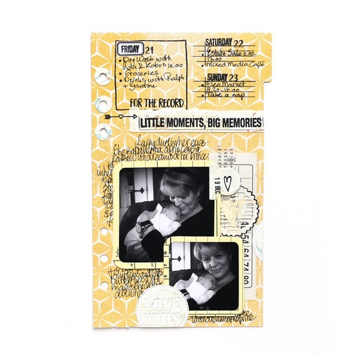 Elizabeth Craft Designs Cutting Dies - 1603 Planner Essentials - 1