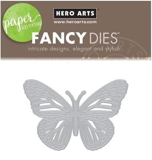 Hero Arts Fancy Dies (C) - DI592 Monarch Butterfly