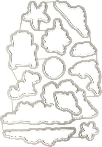 Hero Arts Frame Cuts (C) Color Layering - DI598 Sea & Sky