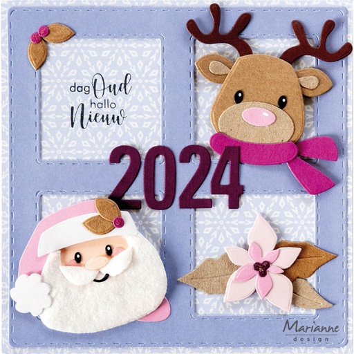 Marianne Design Cutting Dies Craftables -  Alphabet Numbers