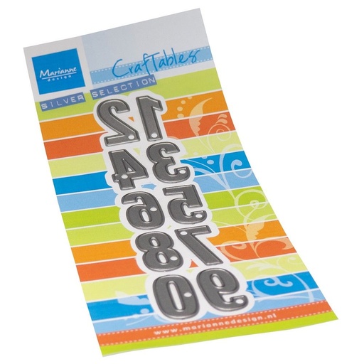 Marianne Design Cutting Dies Craftables -  Alphabet Numbers