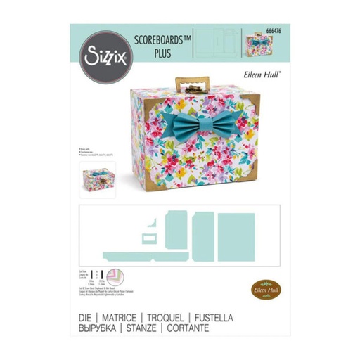 Sizzix ScoreBoards Plus Dies By Eileen Hull - 666476 Slotted Treat Box